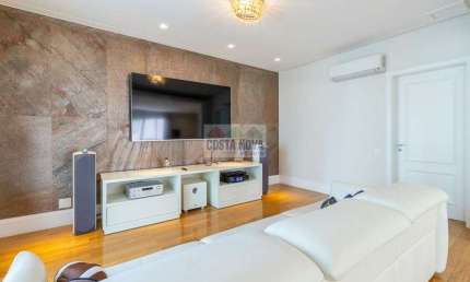 Apartamento de alto padrão com 304m², 3 quartos, 3 suítes, 4 vagas no bairro da Santa Cecília