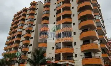 Apartamento à venda com 52m², com 1 quarto, 1 sala, 1 vaga e elevador no bairro Ocian Praia Grande