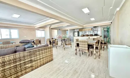 Apartamento de 53m² com 1 dormitório com uma uma suite mobiliado