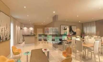 Apartamento caiçara 83m2 com 02 quartos sendo 01 suíte + 02 vagas