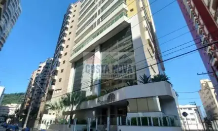 Apartamento 2 suítes mobiliado de alto padrão com vista mar.