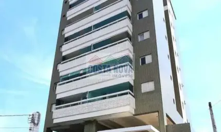 Apartamento de 1 dormitório com vista mar e sacada gourmet.
