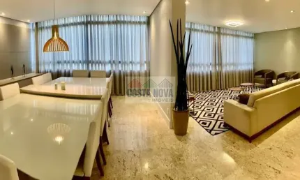 Apartamento 4 quartos, 2 suítes, 1 vaga de garagem no boqueirão em santos