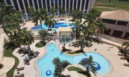 Flat mobiliado no Parque do Peão com lazer completo e ótima localização