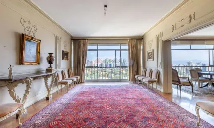 Apartamento alto padrão à venda com 408m², 4 quartos, 1suíte, 4 banheiros, 4 vagas em Higienópolis,
