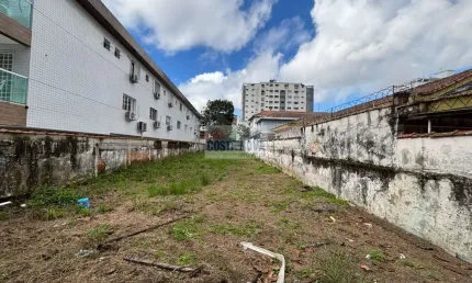 Exclusividade terreno com 540m² no canal 5 em santos aluguel e bts