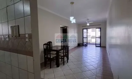 Apartamendo semi mobiliado com 2 dormitórios e a 100 metros do mar na aviação