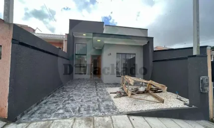 Casa para Venda em Fazenda Rio Grande, Gralha Azul, 3 dormitórios, 1 banheiro, 1 vaga