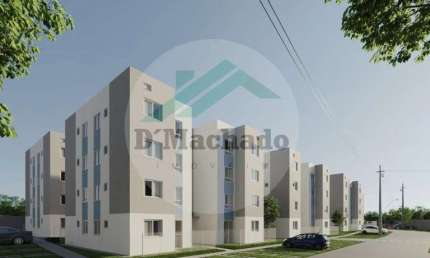 Apartamento para Venda em Fazenda Rio Grande, Estados, 2 dormitórios, 1 banheiro, 1 vaga