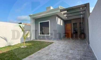 Casa para Venda em Fazenda Rio Grande, Nações, 3 dormitórios, 1 banheiro, 1 vaga