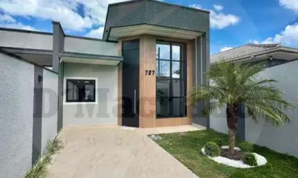 Casa para Venda em Fazenda Rio Grande, Nações, 3 dormitórios, 1 suíte, 1 banheiro, 2 vagas