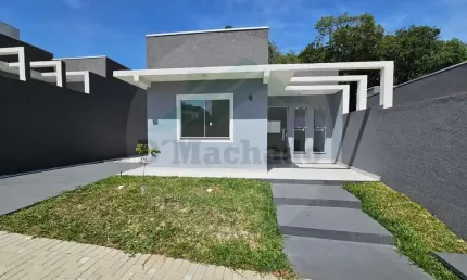 Casa para Venda em Fazenda Rio Grande, Eucaliptos, 2 dormitórios, 1 banheiro, 1 vaga