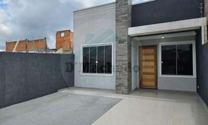 Casa para Venda em Fazenda Rio Grande, Eucaliptos, 3 dormitórios, 1 banheiro, 2 vagas