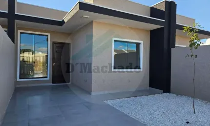 Casa para Venda em Fazenda Rio Grande, Eucaliptos, 3 dormitórios, 1 suíte, 1 banheiro, 2 vagas