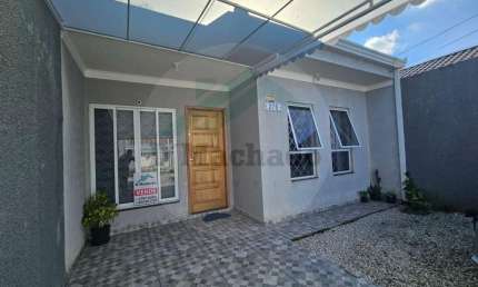Casa para Venda em Fazenda Rio Grande, Eucaliptos, 3 dormitórios, 1 banheiro, 2 vagas