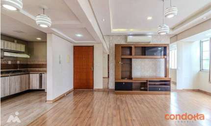 Apartamento com 3 dormitórios para alugar, 107 m² por R$ 3.664,31/mês - Centro - Porto Alegre/RS