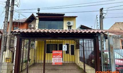 Casa com 2 dormitórios para alugar por R$ 2.366,67/mês - Aberta dos Morros - Porto Alegre/RS