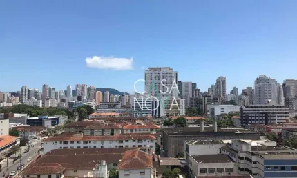 Cobertura com 3 dormitórios à venda, 134 m² por R$ 800.000,00 - Boqueirão - Santos/SP
