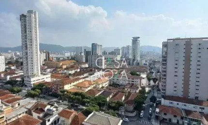 Apartamento Castell Di Elvira com 3 suíte empreendimento Castell Di Elvira à venda, 90 m² por R$ 820.000 - Gonzaga - Santos/SP