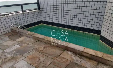 Cobertura com 2 dormitórios à venda, 150 m² por R$ 960.000,00 - Ponta da Praia - Santos/SP