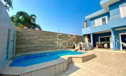 Casa com 4 dormitórios à venda, 173 m² por R$ 1.400.000,00 - Solemar - Praia Grande/SP