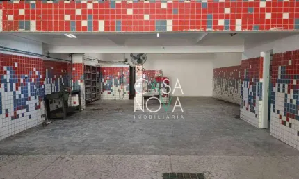 Galpão para alugar, 336 m² por r$ 12.660,60/mês - vila nova - santos/sp
