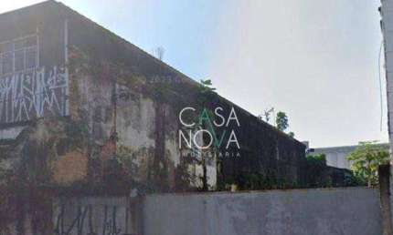 Terreno à venda, 500 m² por R$ 1.280.000,00 - Macuco - Santos/SP