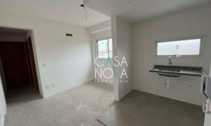 Apartamento com 2 dormitórios à venda, 41 m² por R$ 345.000,00 - Estuário - Santos/SP