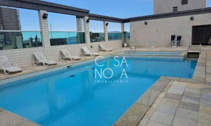 Apartamento com 2 dormitórios à venda, 121 m² por R$ 1.070.000,00 - José Menino - Santos/SP