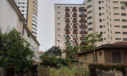 Terreno para alugar, 300 m² por R$ 8.667,00/mês - Pompéia - Santos/SP