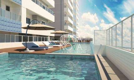 Apartamento com 3 dormitórios à venda, 115 m² por R$ 949.162,50 - Ocian - Praia Grande/SP