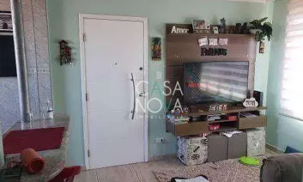 Apartamento com 2 dormitórios à venda, 55 m² por R$ 239.000,00 - Jardim Independência - São Vicente/SP