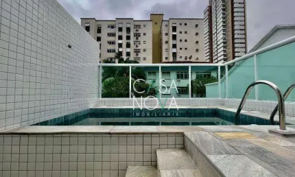 Casa com 3 dormitórios à venda, 142 m² por R$ 1.250.000,00 - Campo Grande - Santos/SP