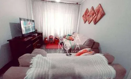 Apartamento com 3 dormitórios à venda, 120 m² por R$ 750.000,00 - Aparecida - Santos/SP