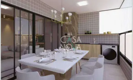 Apartamento com 2 dormitórios à venda, 70 m² por R$ 855.000,00 - José Menino - Santos/SP