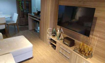 Apartamento com 2 dormitórios à venda, 70 m² por R$ 930.000,00 - Boqueirão - Santos/SP