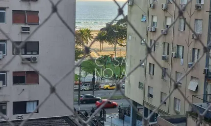 Kitnet com 1 dormitório para alugar, 30 m² por r$ 2.500,00/mês - boqueirão - santos/sp