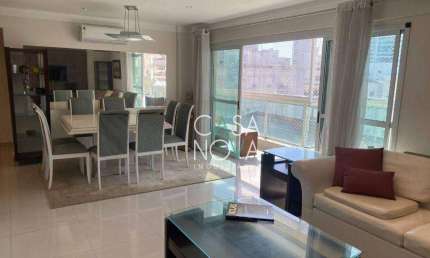Apartamento com 3 dormitórios para alugar, 125 m² por R$ 8.000,00/mês - Gonzaga - Santos/SP