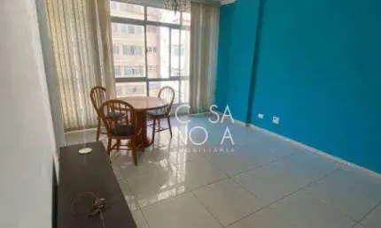 Apartamento com 2 dormitórios à venda, 80 m² por R$ 550.000,00 - Boqueirão - Santos/SP