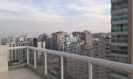 Apartamento duplex com 3 dormitórios à venda, 127 m² por r$ 2.200.000,00 - boqueirão - santos/sp