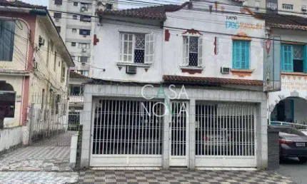 Sobrado com 3 dormitórios à venda por R$ 1.100.000,00 - Marapé - Santos/SP