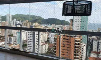 Apartamento com 3 dormitórios à venda, 129 m² por R$ 1.990.000,00 - Aparecida - Santos/SP