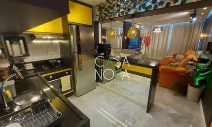 Apartamento com 1 dormitório à venda, 65 m² por r$ 721.000,00 - embaré - santos/sp