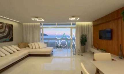 Apartamento Vista para o mar com 3 dormitórios à venda, 147 m² por R$ 2.500.000 - Gonzaga - Santos/SP