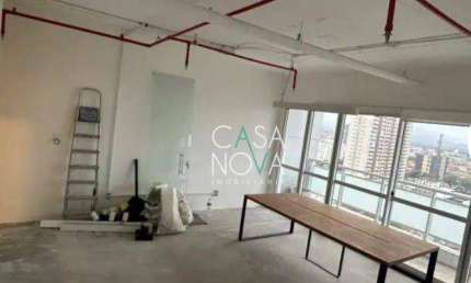 Sala, 44 m² - venda por R$ 405.000,00 ou aluguel por R$ 3.400,00/mês - Encruzilhada - Santos/SP