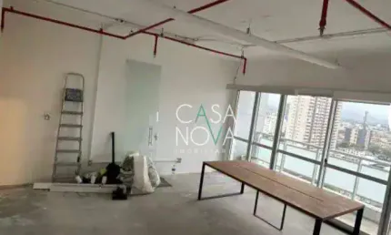 Sala, 44 m² - venda por R$ 405.000,00 ou aluguel por R$ 3.400,00/mês - Encruzilhada - Santos/SP