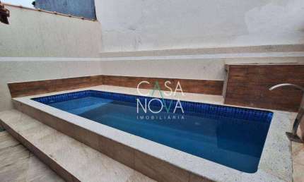 Casa com 3 dormitórios à venda, 70 m² por R$ 450.000,00 - Jardim Praia Grande - Mongaguá/SP