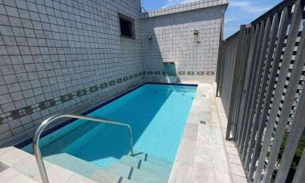 Cobertura com 3 dormitórios à venda, 257 m² por R$ 2.700.000,00 - Ponta da Praia - Santos/SP