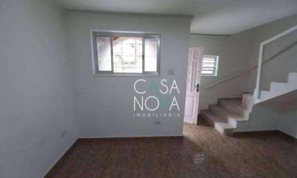 Sobrado com 2 dormitórios à venda, 83 m² por R$ 500.000,00 - Campo Grande - Santos/SP