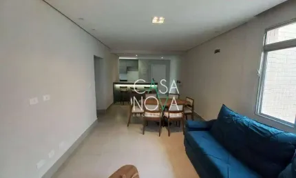 Apartamento com 3 dormitórios à venda, 110 m² por r$ 735.000,00 - gonzaga - santos/sp